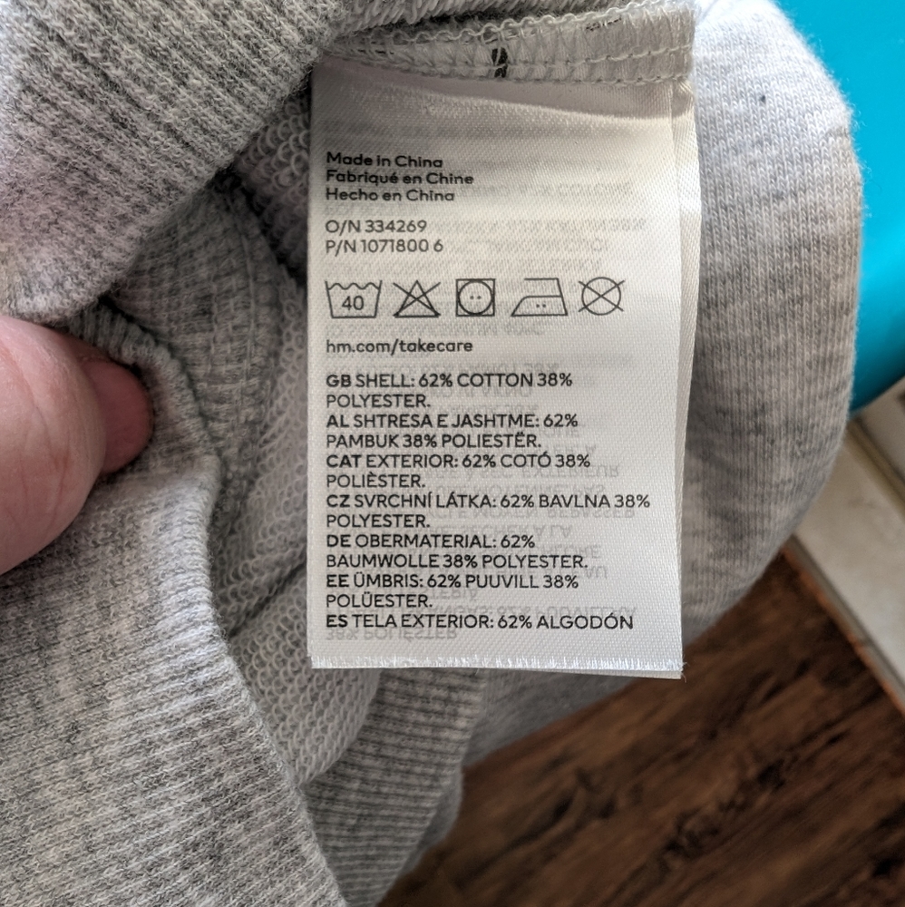H&M girls collared sweatshirt - Picture 3 of 11